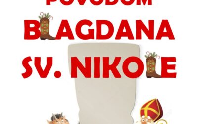 Poziv na koncert povodom blagdana Sv. Nikole