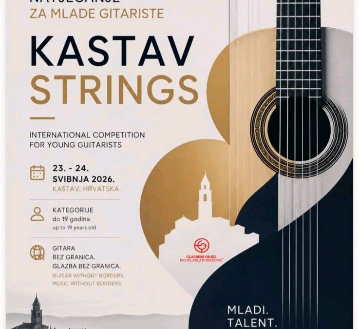 Natjecanje gitariste Ivora Neralića u Kastvu